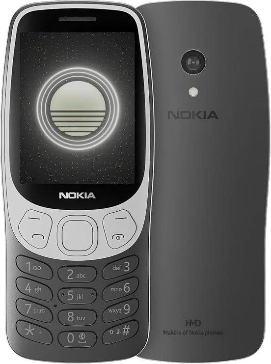 Telefono Cellulare Nokia NOKIA 3210 4G 2.4 QVGA 64 MB 128 MB Black