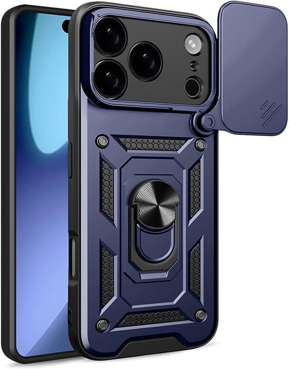 Microsonic Apple iPhone 18 Pro Max için Kılıf Impact Resistant Lacivert [iPhone 18 Pro Max ile Uyumlu Kılıf - Lacivert]