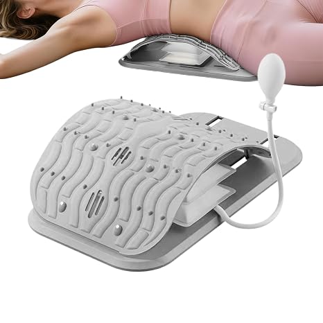 Lumbar Support Board,Stretching Adjustable Corrector - Upper Back Support Stretch Board - for Adults Men Women Athletes Shoulder Body Muscle Office Home Yoga Chair Bench