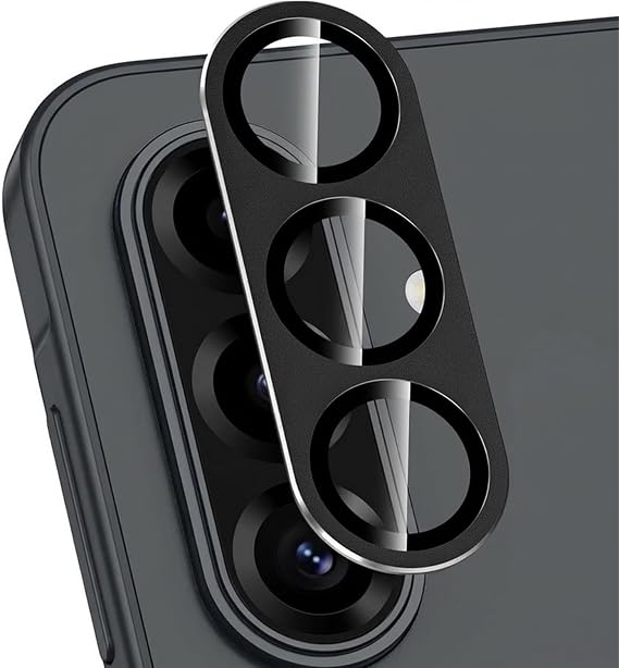 for Samsung Galaxy A57 / A37 Camera Lens Protector, Black