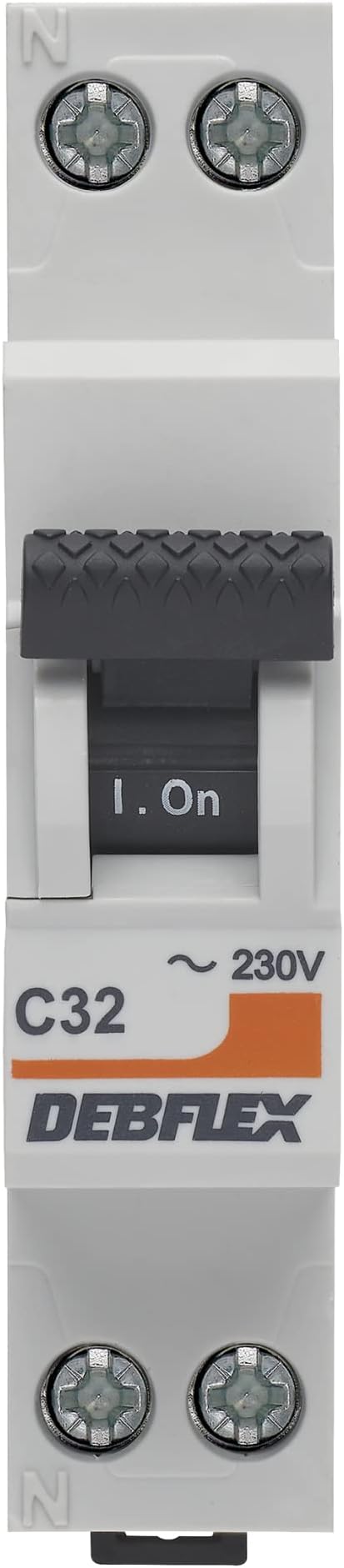 DEBFLEX - Automatic switch 3KA PH+N 32A - Modular - Modular range - Circuit breakers - 707505