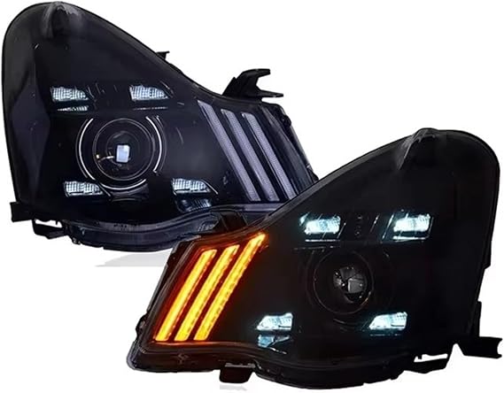 Main beams Compatible With Nissan For Sylphy For Sentra Headlights 2006-2019 Projetor Headlamp Daytime Running Light Automotive Accessories 1 Pair