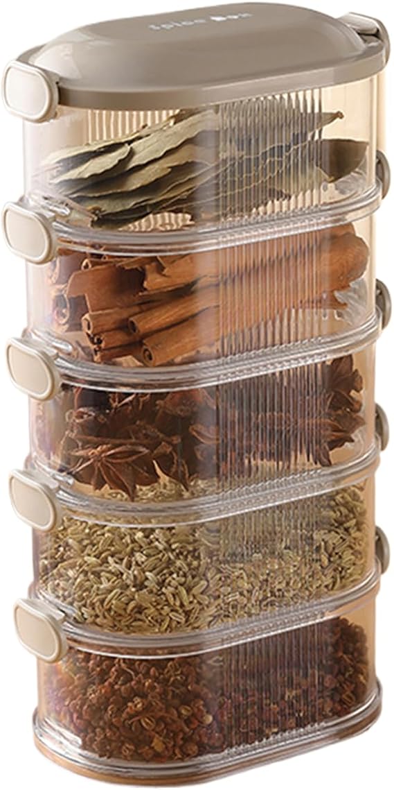 Food Storage Box Clear Airtight Stackable Canister