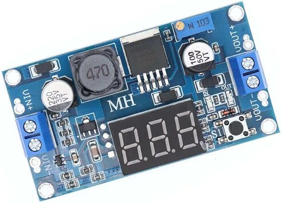 robotistan 7 Segmentli Ayarlanabilir 3 A Voltaj Regülatör Kartı - LM2596-ADJ