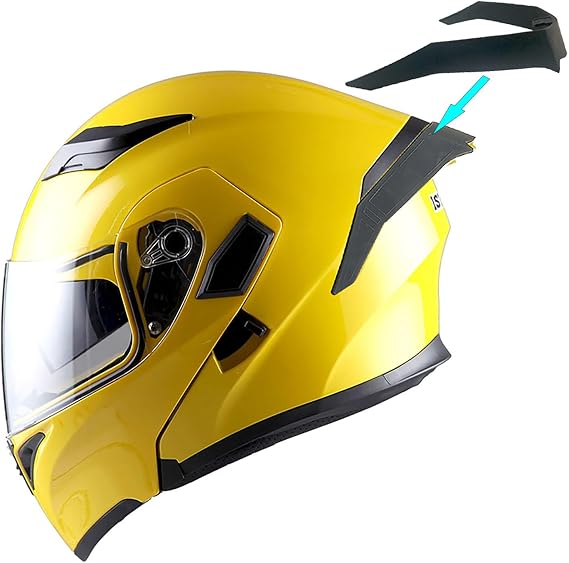 1Storm Motorcycle Modular Full Face Helmet Flip up Dual Visor Inner Sun Shield: HB89