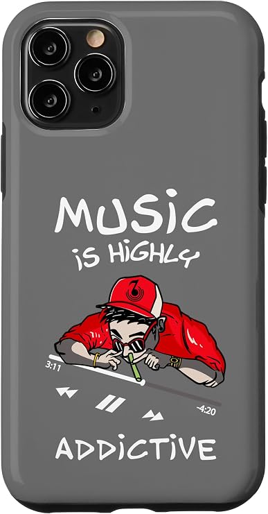 iPhone 11 Pro テクノメタルロックポップソング、ヒップホップ音楽愛好家、ミュージシャンDJ スマホケース