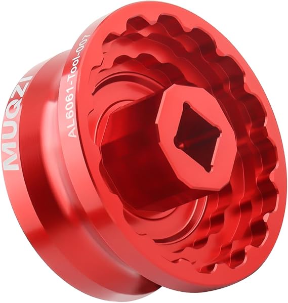 YUTUING 12/16-Notch Bottom Bracket Removal Tool, 5-in-1 Bike BB Tool, 39/41/44/46/49mm External Cups Install Removal BBT for Shimano, SRAM, FSA, Rotor, Chris King, Hawk Racing