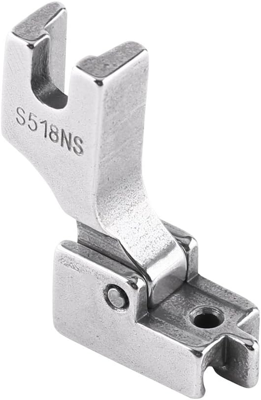 Invisible Zipper Foot, Sewing Machine Replacement for Industrial Flat Bed Machines Durable Presser Foot for Precision Stitching