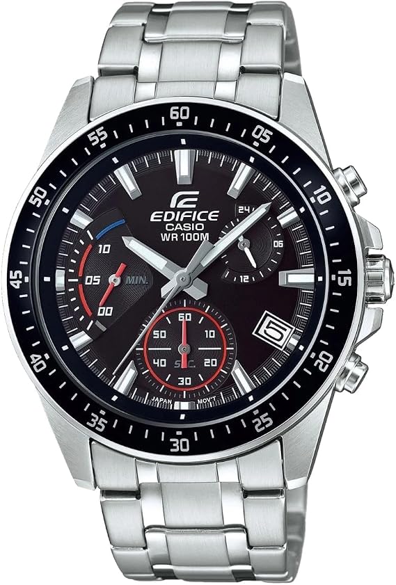Casio EFV-540D-1AVUDF Kol Saati, Edifice, Analog, Gri-Siyah, Erkek