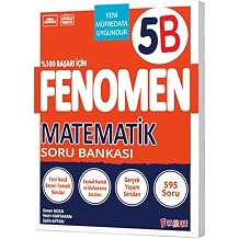 Paraf Yayınları 5.SINIF FENOMEN MATEMATIK (B) SORU BANKASI 2025 Ciltsiz – 31 Ekim 2024