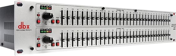 dbx 2ch 31 Band Graphic Equalizer 231S
