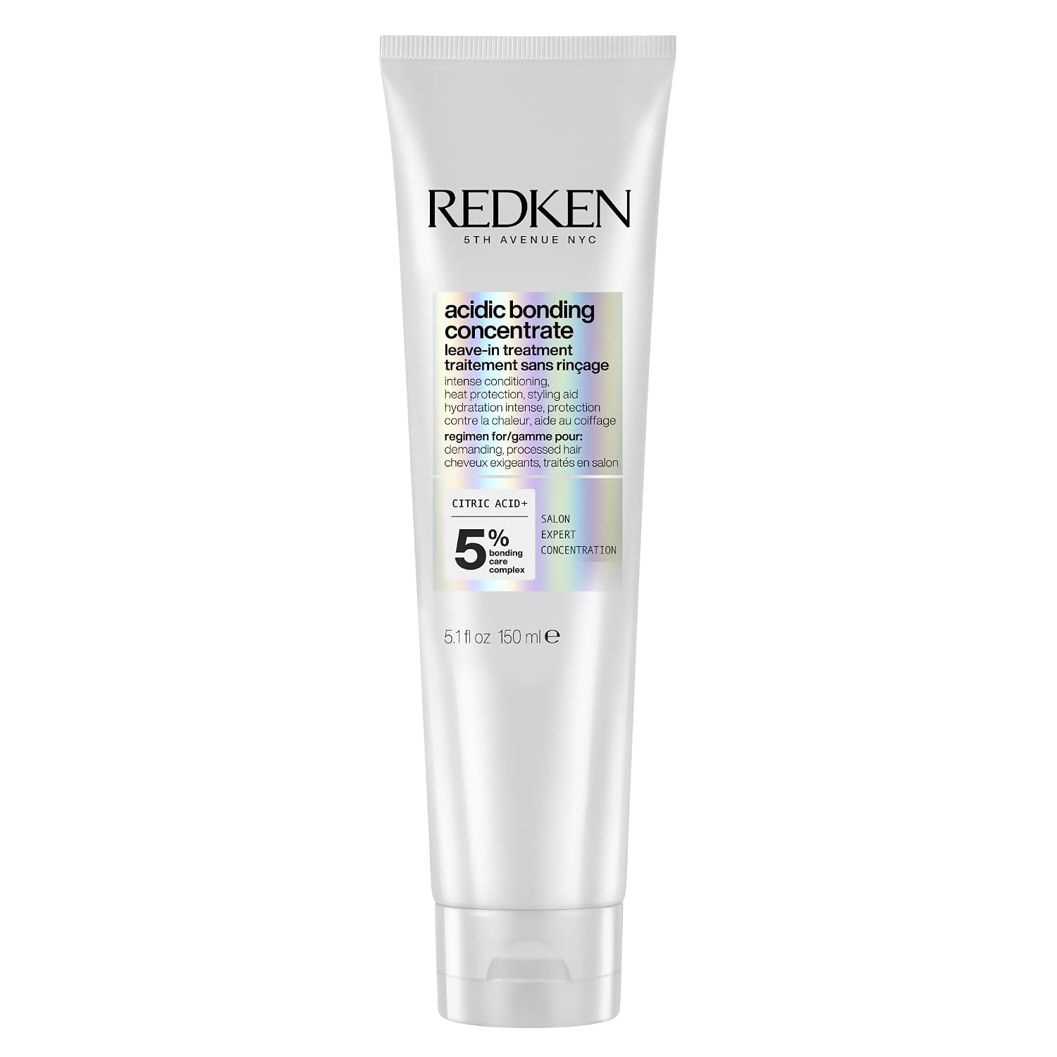Redken | No Rinse, Sulfate-free Treatment to Strengthen All Hair Types, Acidic Bonding Concentrate, 150 ml