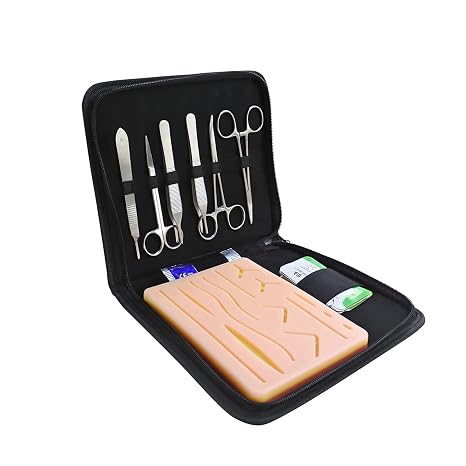 Suture Practice Kit | Suture Course in 9 English Videos | Complete Suture Kit for Medical, Veterinary and Nursing Students Practices
