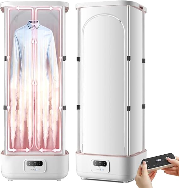Automatic Clothes Ironing and Folding Machine with Steam Drying and Remote Control for Home Garment Care
