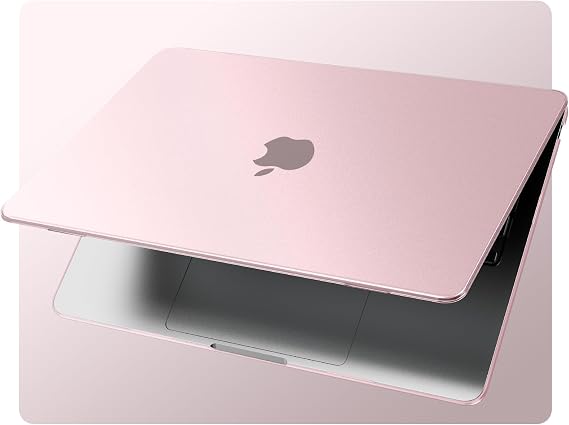 EooCoo for MacBook Air 13.6 Inch M5 M4 M3 M2 Case Blue Pink Matte