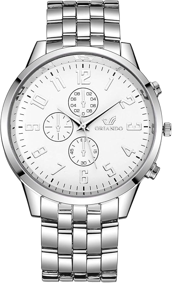 Classic Luxury Black Fashion Strap Business Mens Quartz Chronograph 2021 Wristwatch Steel Men's Watch Solar Watches for Women