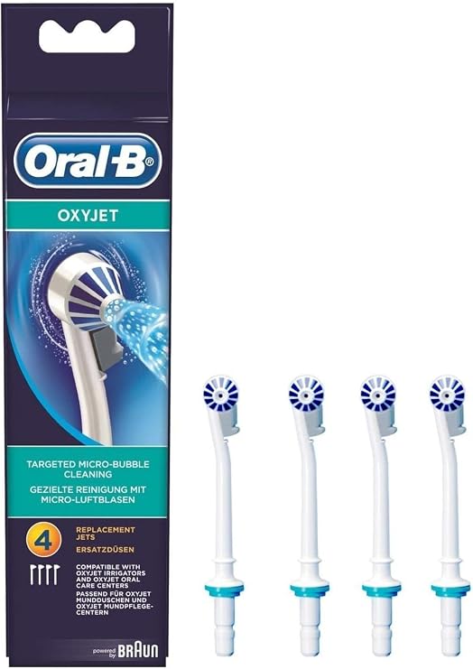 Oral-B Şarjlı Diş Fırçası Ağız Duşu Yedek Başlığı Oxyjet 4lü