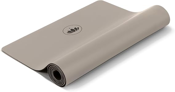 Lotuscrafts Yoga Mat Pure - Extremely Non-Slip PU Surface - Ecological Made of Natural Rubber - Professional Yoga Mat Ideal for Hot Yoga and Ashtanga Yoga - Extra Wide [183 x 66 x 0.4 cm]