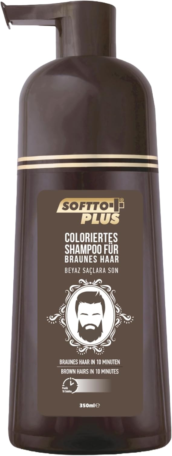 Softto Plus Brown Hair Shampoo 350 Ml