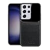Case Compatible with Zebana Samsung Galaxy S21 Ultra Zebana Lens Leather Case Black