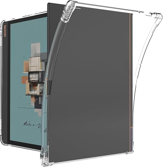 KZIOACSH Case for BOOX Tablet Note Air 4 C/Air 3 C/Air 3 10.3 Inch, [Reinforced Corners] Ultra Slim Shockproof Protective Clear Case [Drop Protection] [Non-Slip] Flexible Soft TPU Skin Cover