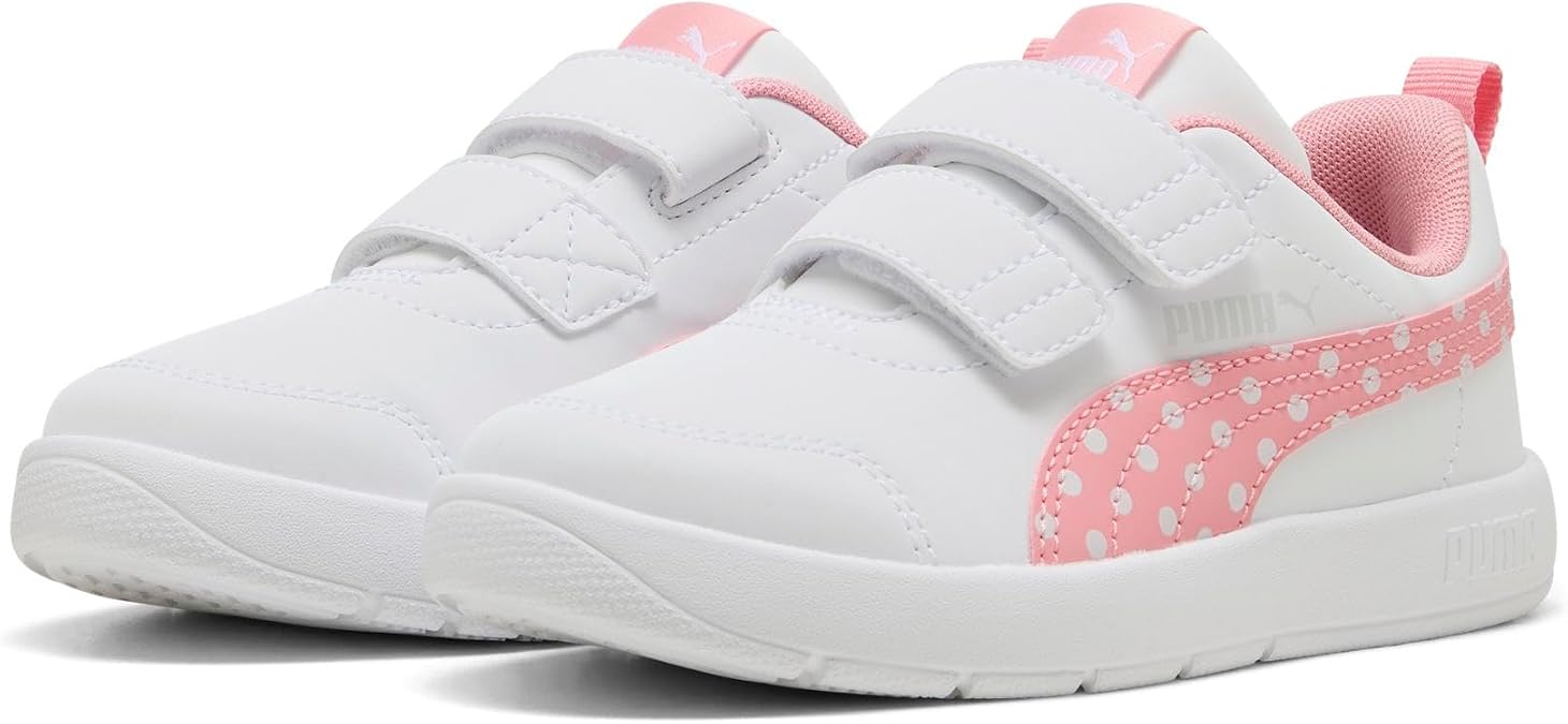 PUMA Courtflex V3 Dotty V PS Spor AyakkabıKız Çocuk