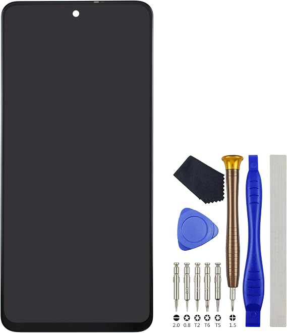 6.6インチ LCDディスプレイ デジタイザー フルスクリーン交換用 Xiaomi Redmi Note 9 Pro M2003J6B2G Redmi Note 9S M2003J6A1G ブラック