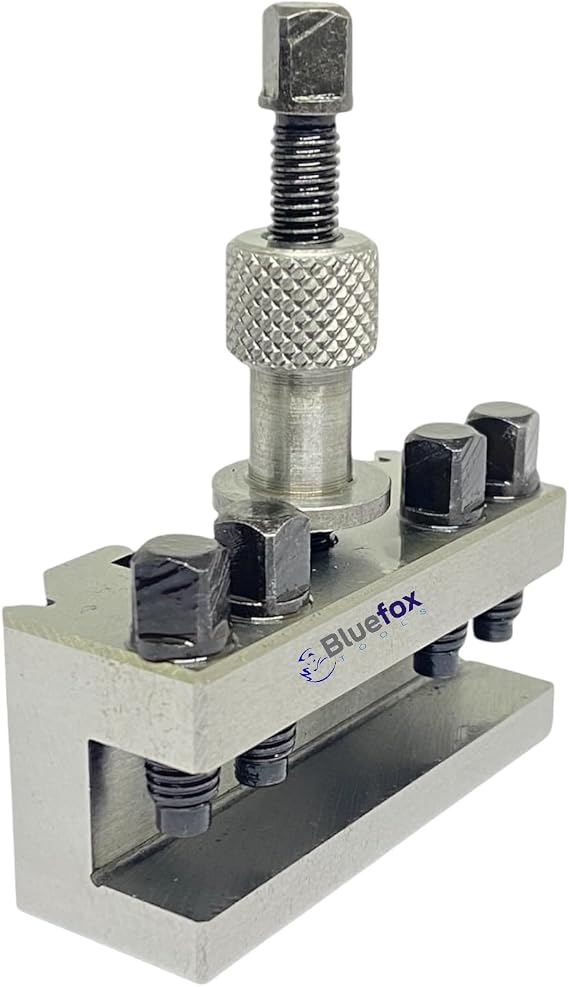 T51 Quick Change Toolpost Tool Holder for Boxford Size Lathe, 16mm Tool, T1 Tool Holder | Quick Holders | Boring Bar Turning Key Holder | Suits Boxford & Similar Lathes