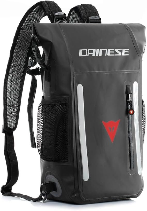 Dainese Unisex's Explorer Wp 15l PVC Rucksack, Waterproof, Motorcycle Backpack, 15 litres
