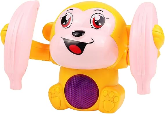 Flipping Monkey Toy - Light Music Sound Activated Monkey Toy