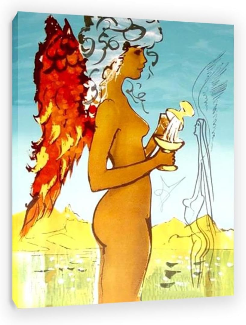 EKSED Cubism canvas wall art Abstract art canvas Famous paintings on canvas Trilogy of Love Love's Promise Modern art pictures for wall Wall Decor artwork 70x100cm(28x39in) Innerframe