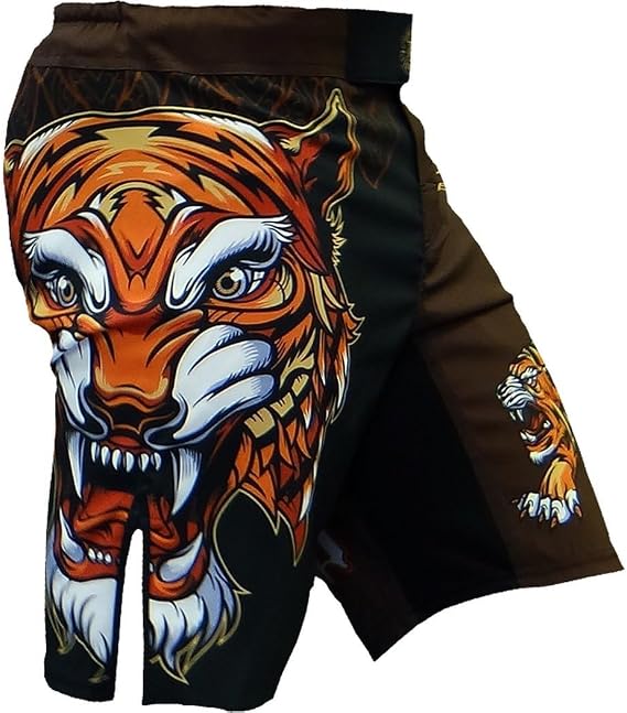 Hardcore Training Fight Shorts Men's MMA BJJ Grappling Fitness Boxing Muay Thai No Gi