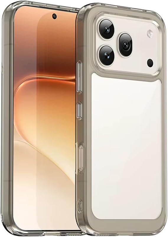 Microcase Honor 600 5G Shield Serisi Darbeye Dayanıklı Yarı Esnek Plastik Tpu Kılıf - AL8100