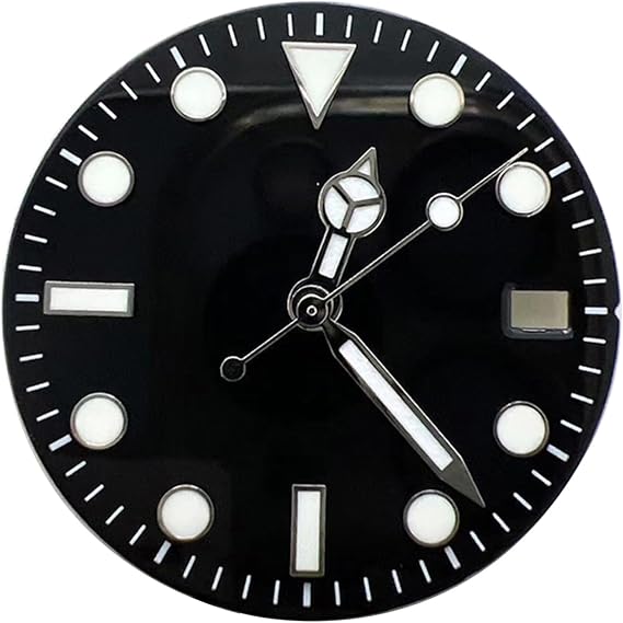 29mm Luminous Watch Dial & Watch Hands Kits for NH35 Movement Repair Parts