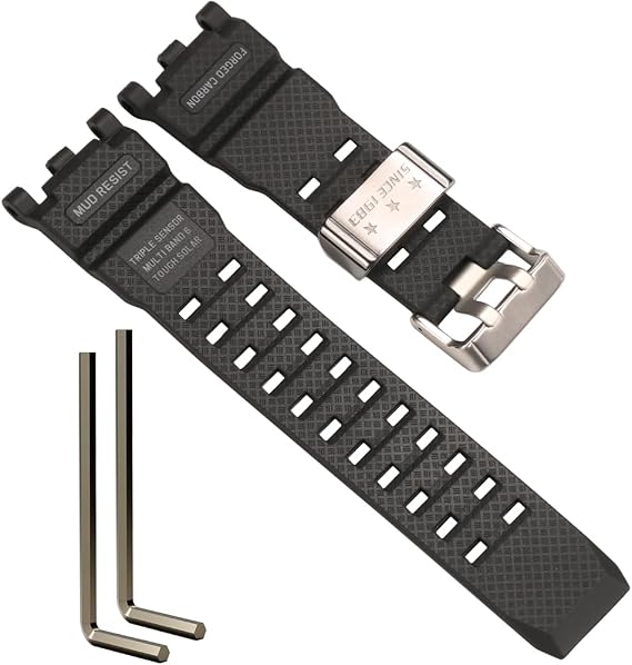 GWG-2000 Replacement Strap Compatible with Casio GWG-2000 MUDMASTER Men Resin Watch Band