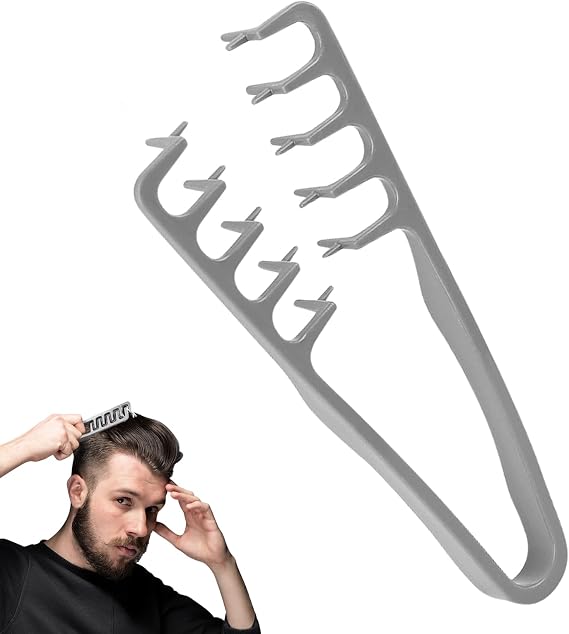 Texture Styling Comb, Volumizing Wide-Tooth Hair Styling Comb