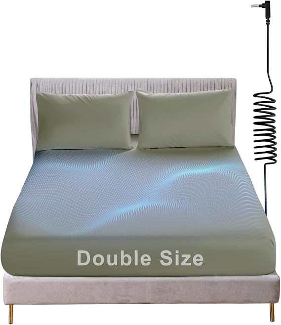 Fitted Grounding Bed Sheet Double Size UK 10% Silver Fiber & 90% Cotton
