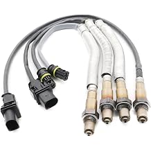 4PCS Car O2 Oxygen Sensor for BMW 1 3 120i 320i E90 X1 E84 E81 E82 E87 Up+Downstream O2 Sensor 11787570481 11787545243 11787535269 11787570104