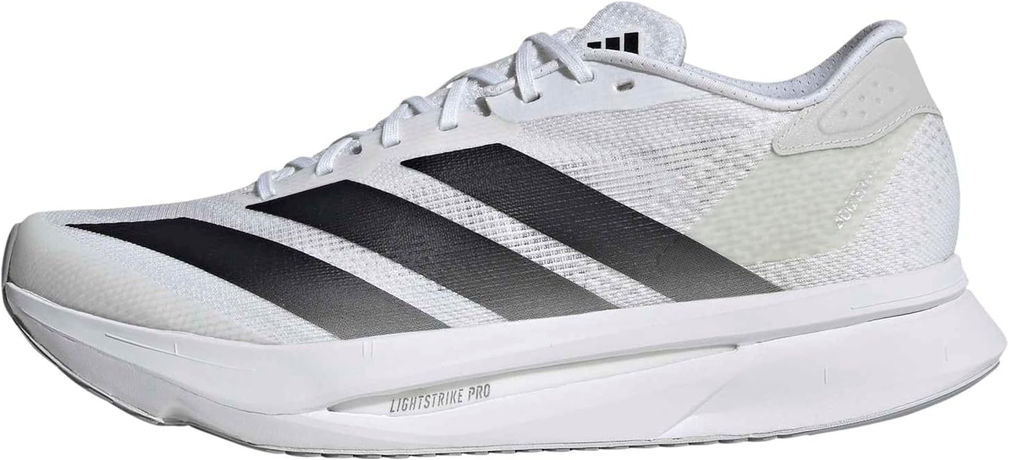 adidas Men's Adizero Sl2 FTWR White/Core Black/Dash Grey 9.5 UK 44 EU