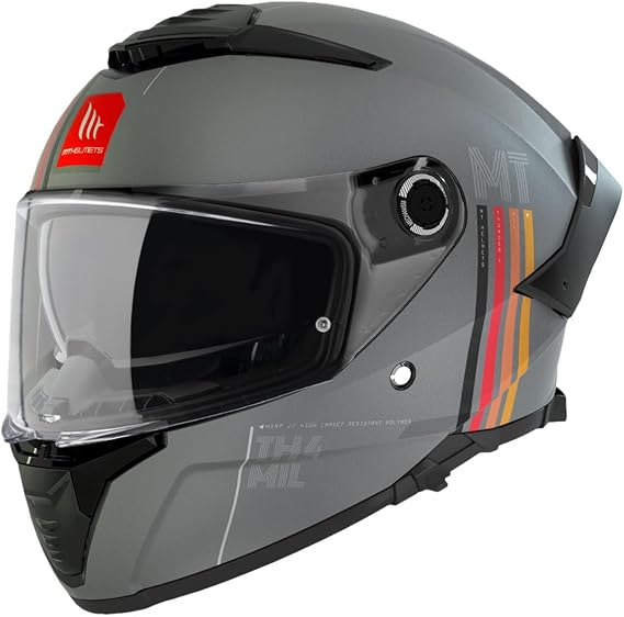 MT Thunder 4 SV full face helmet Mil matt grey (XL)