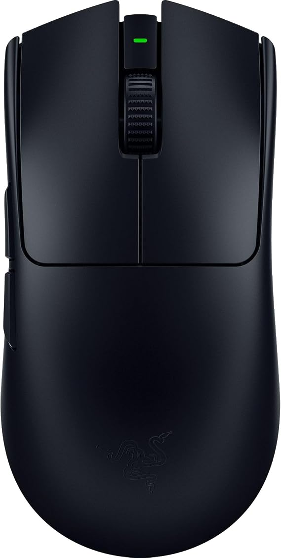 Razer Viper V3 Pro - Ultralight Kablosuz Espor Oyun Mouse'u (8K Hz HyperPolling, 54g hafif tasarım, Focus Pro Sensör 35K DPI, HyperSpeed Kablosuz, 95 saat pil ömrü) Siyah