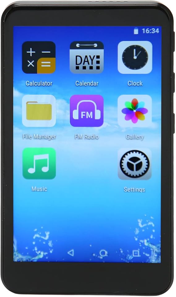 MP3 Player with Bluetooth, 3.97" Full Touch Screen Digital Music Player MP4 MP3 Player with Memory Card and Earphones, MP4 Player with Bluetooth 32GB