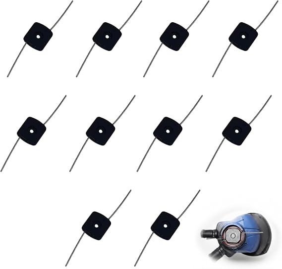 10Pcs String Trimmer Replacement Head 150mm for Garden Lawn Cutting