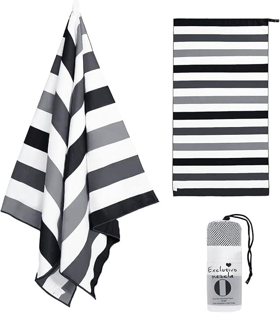 Exclusivo Mezcla Oversized Microfiber Beach Pool Towel for Adults, 180x90cm