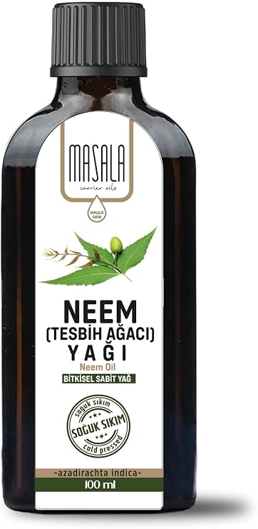 Masala Tesbih Ağacı Yağı 100 ml. (Neem Oil) Soğuk Pres