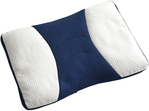 Showa Nishikawa Pillow, Supervised by a Japanese Sleep Environmental Science Lab, 3 Height Adjustments, Pipe Pillow, Height Adjustable, Breathable Pipe for Firm Head and Neck Support, Approx. 20.9 x