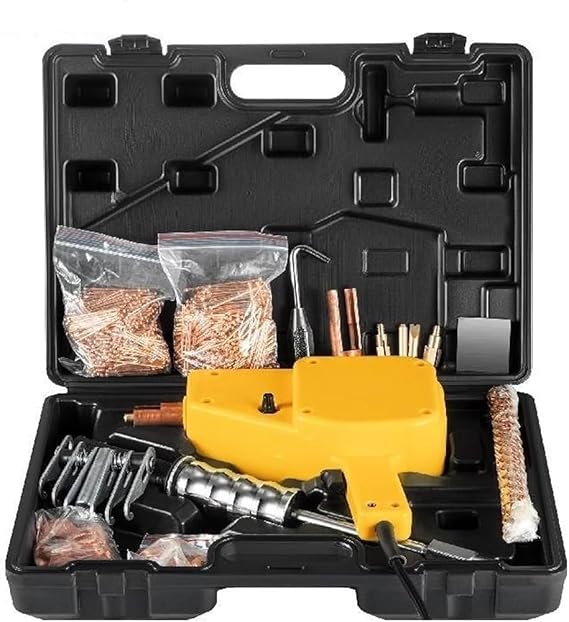 Spot Welder Dent Puller Kit Car Body Repair Tools 800VA Spot Welding Spotter Dents Remover Stud Gun Set for Auto Repairing