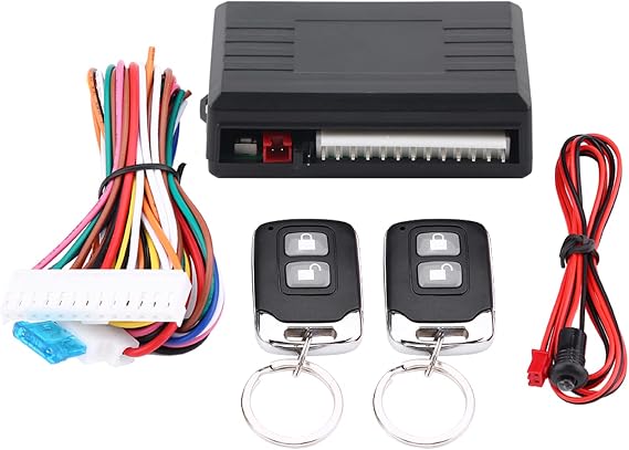 Keyless Entry System Boot Release Car Keyless Entry System Door Lock Central Locking Remote Control Kit Universal