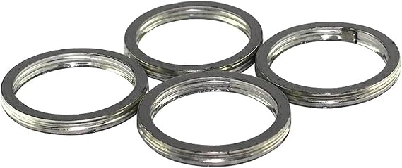 46mm Motorcycle Muffler Exhaust Pipe Header Gasket For Suzuki V-Strom DL650 2004-2020 DR650SE 1996-2020 GSXR1000 2007-2016