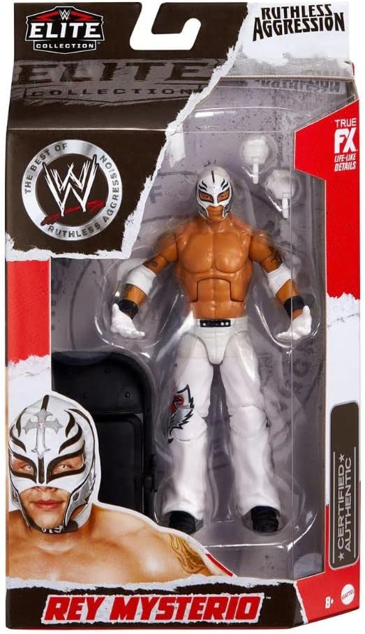 WWE Elite Collection Ruthless Aggression Series Articulated Wrestling Action Figures Rey Mysterio